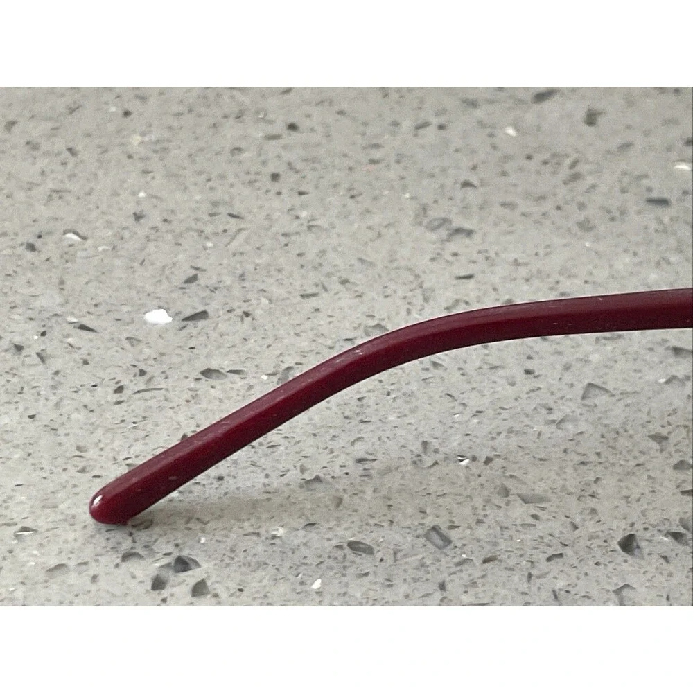 Rochelle Gagnon RG361 Italy Eyeglasses Frames ONLY 50-18-135 Col. Merlot red